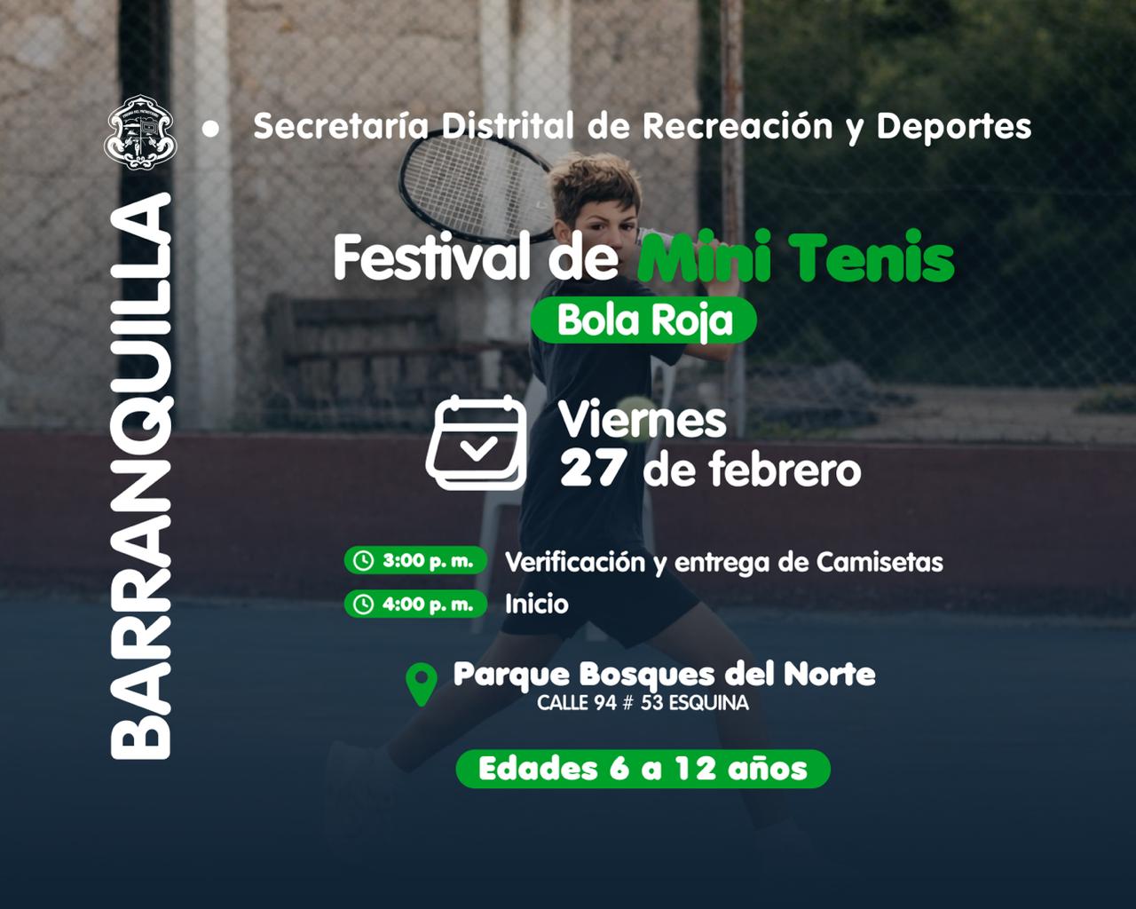 pieza invitación a participar minitenis